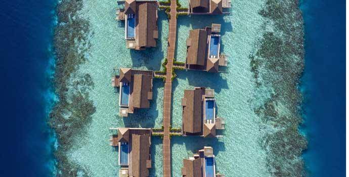 King Grand Overwater Villa with Pool, Waldorf Astoria Maldives Ithaafushi