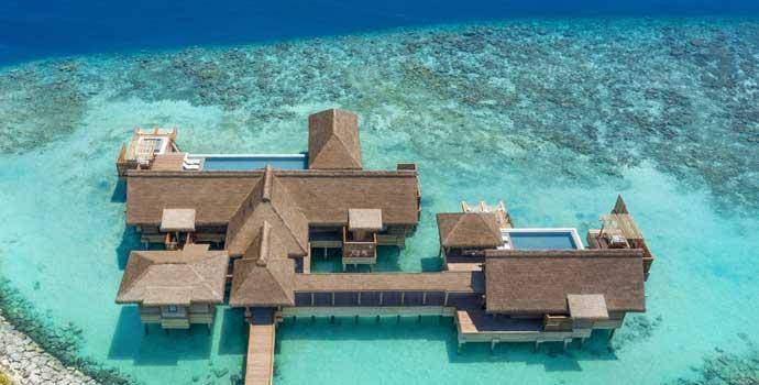 3 Bedroom Overwater Villa with Pool, Waldorf Astoria Maldives Ithaafushi