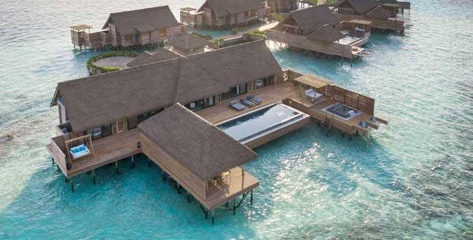 2 Bedroom Overwater Villa with Pool, Waldorf Astoria Maldives Ithaafushi