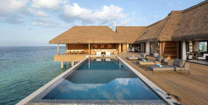 Pool, 2 Bedroom Reef Villa with Pool, Waldorf Astoria Maldives Ithaafushi