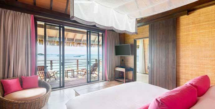 Auf dem Wasser Suite Panoramablick, Club Med Kani