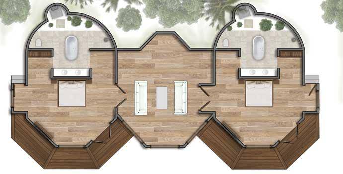 Family Beach Suite, Kihaa Maldives