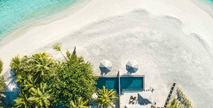 Two Bedroom Beach Suite with Pool, Kihaa Maldives