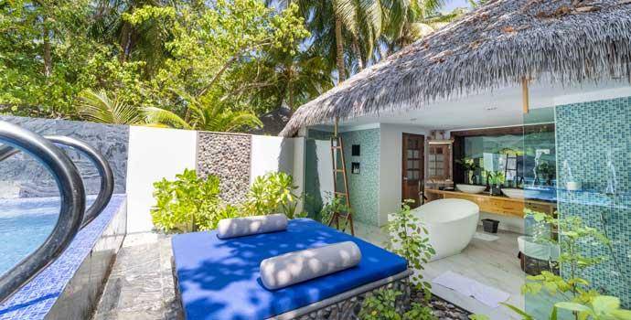 Beach Villa with Private Pool, Kihaa Maldives