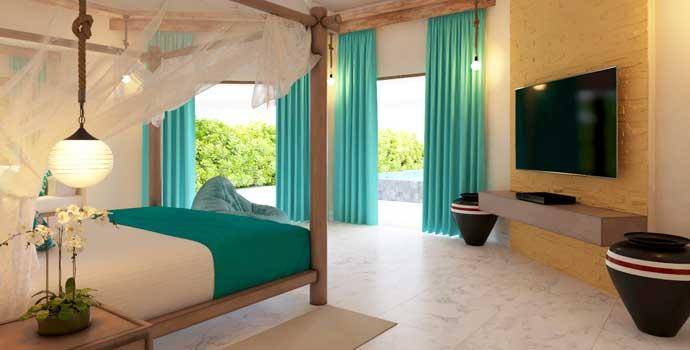 Beach Suite with Infinity Pool, Kihaa Maldives