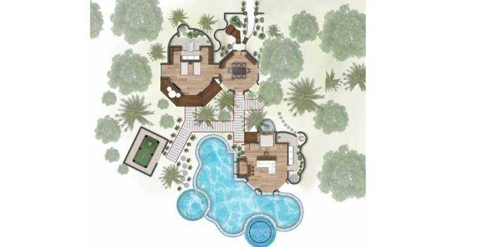 Two Bedroom Royal Suite with Infinity Pool , Kihaa Maldives