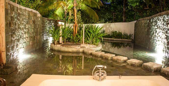 Badewanne, Soneva Fushi Family Villa Suite, One Bedroom Villa Suite, Soneva Fushi Resort