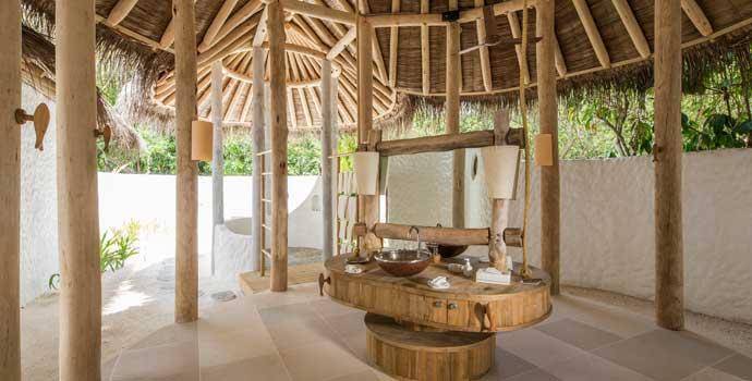 Badezimmer, 2 Bedroom Crusoe Suite with Pool, Two Bedroom Villa Suite with Pool, Soneva Fushi Resort