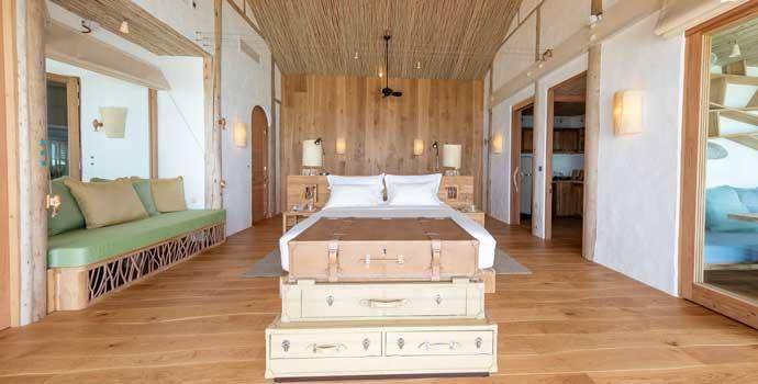 Schlafzimmer, 2 Bedroom Water Retreat with Slide, Two Bedroom Water Retreat, Soneva Fushi Resort