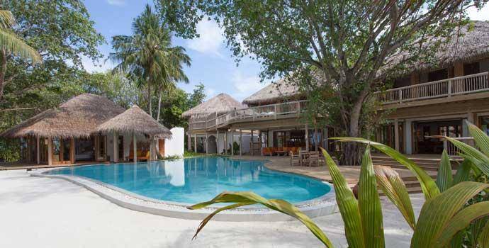Aussenansicht, Villa 14, Three Bedroom Residence with Pool, Soneva Fushi Resort