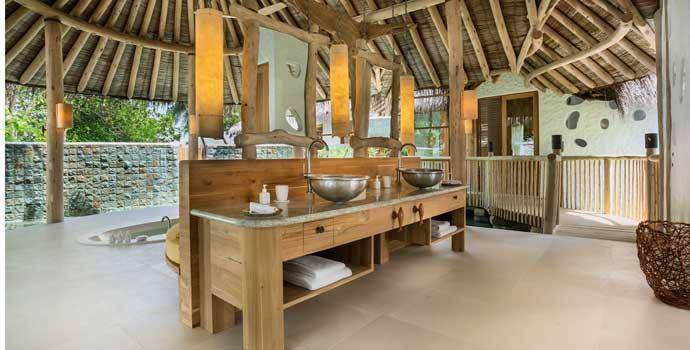 Badezimmer, Sunset Reserve, Six Bedroom Sunset with Pool, Soneva Fushi Resort