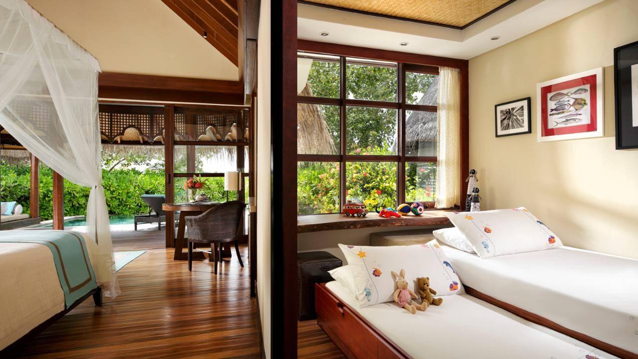 Sunrise Family Beach Bungalow with Pool, Four Seasons Resort Maldives at Kuda Huraa