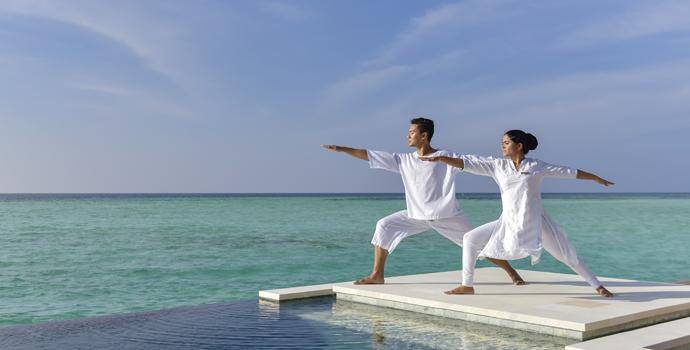 Sunrise Two Bedroom Water Suite with Pool, Four Seasons Resort Maldives at Kuda Huraa