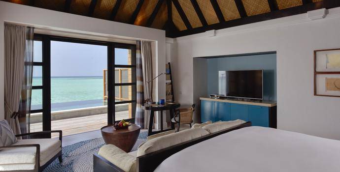 Sunrise Two Bedroom Water Suite with Pool, Four Seasons Resort Maldives at Kuda Huraa