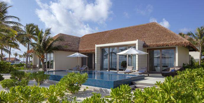 2 Bedroom Beach Suite Villa with Private Pool, Radisson Blu Resort Maldives