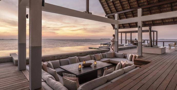 Sunset Three-Bedroom Water Suite,  Four Seasons Resort Maldives at Landaa Giraavaru