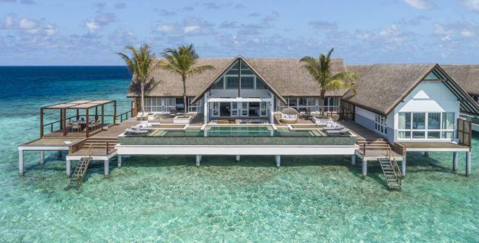 Sunset Three-Bedroom Water Suite,  Four Seasons Resort Maldives at Landaa Giraavaru