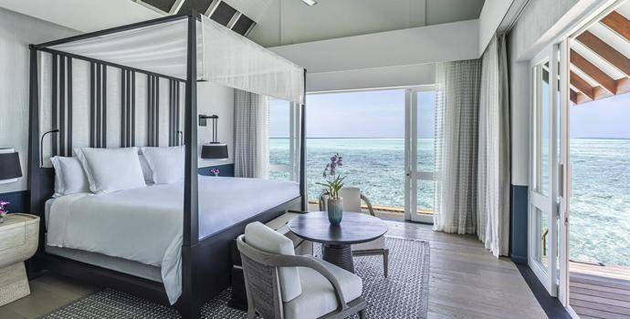 Sunset Three-Bedroom Water Suite,  Four Seasons Resort Maldives at Landaa Giraavaru
