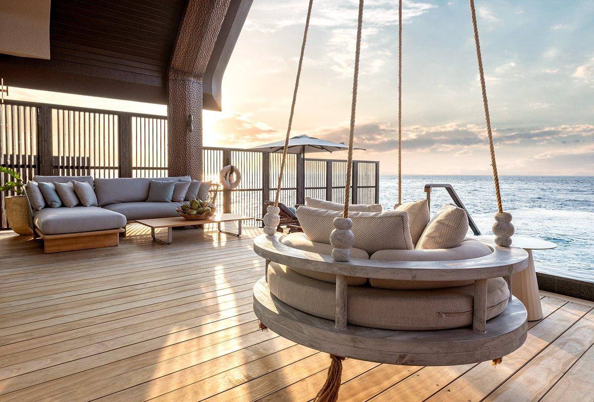 JOALI BEING | Sunset Ocean Pool Villa | Sundeck