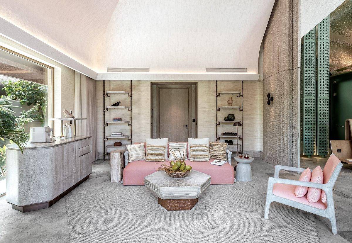 JOALI BEING | Grand Beach Pool Villa | Wohnzimmer