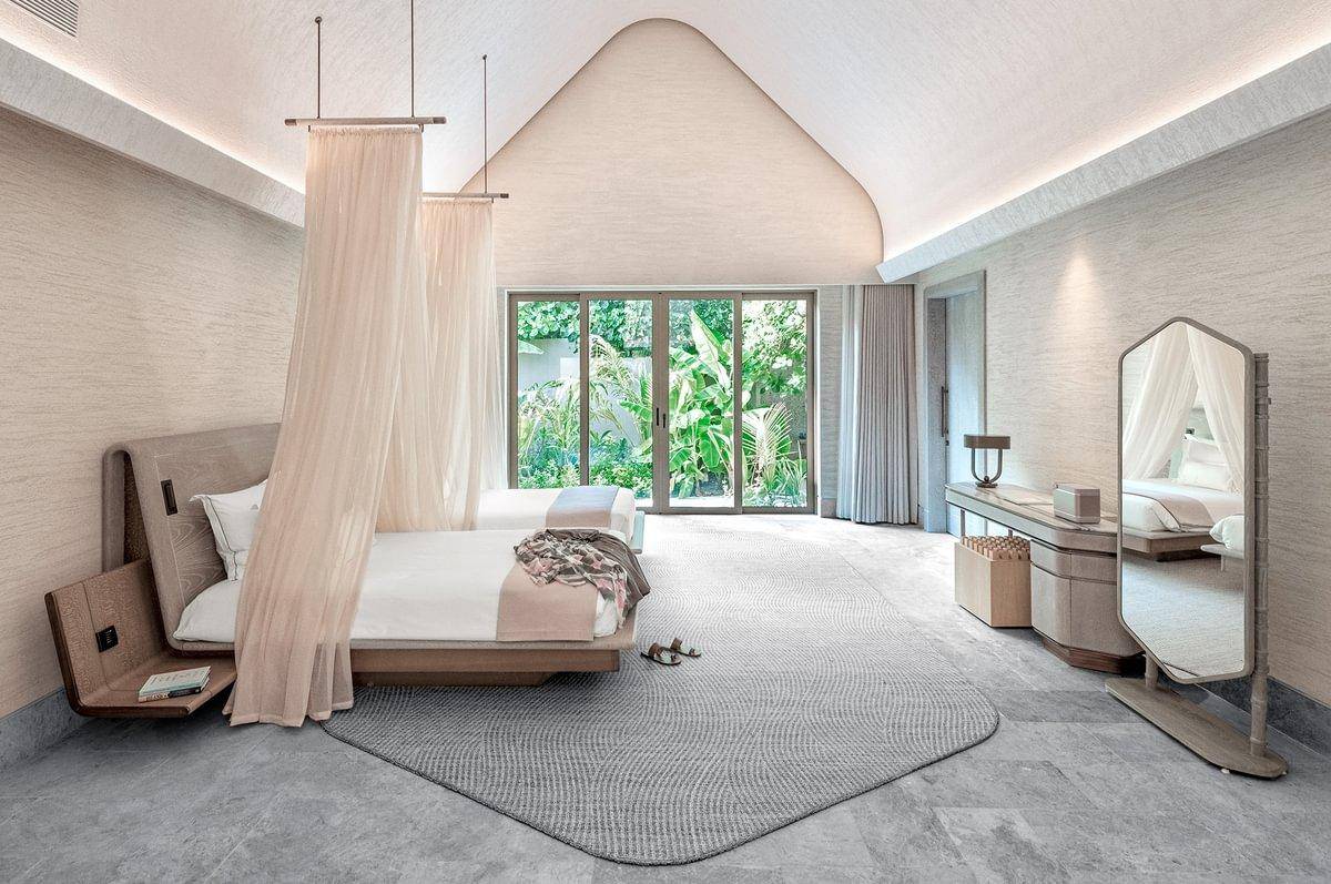 JOALI BEING | Two Bedroom Beach Pool Villa | Twin Bedroom