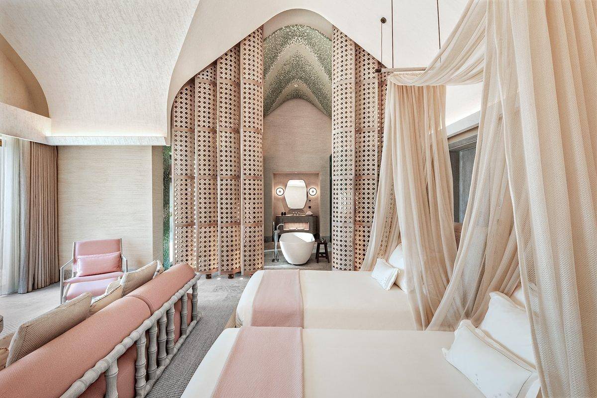 JOALI BEING | Four Bedroom Wellbeing Private Ocean Residence | Twin Bedroom