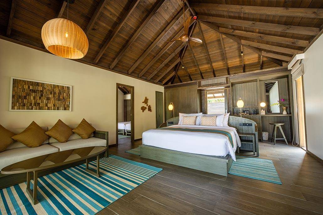 Jawakara Islands Maldives, Malediven, Dheru Three Bedroom Villa, Sitzecke