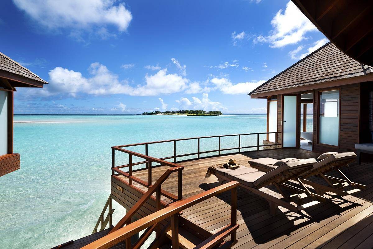 Sunset Over Water Villa