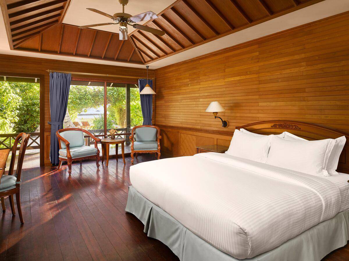 Schlafen, Sunset Beach Villa, Royal Island