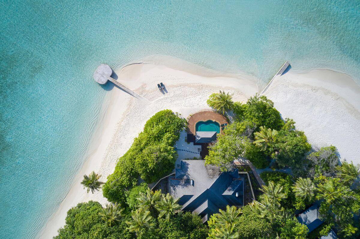 Luftaufnahme, Two-bedroom Beach Pool Residence