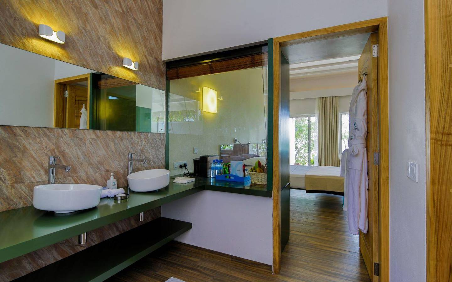 Cocoon Maldives, Family Beach Villa, Badezimmer