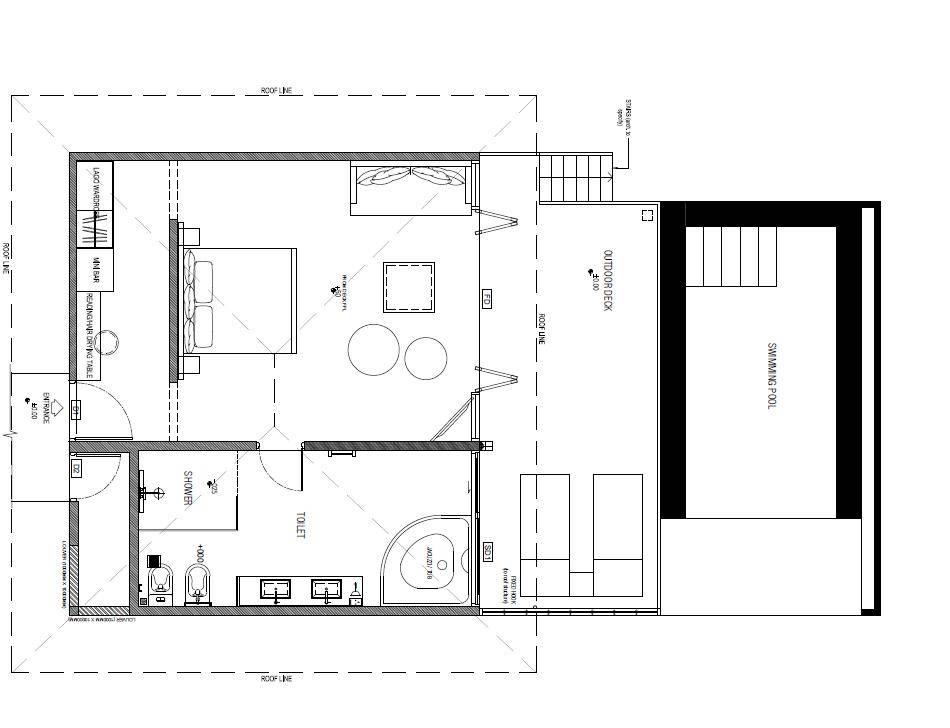 Cocoon Maldives, Lagoon Suite with Pool, Grundriss