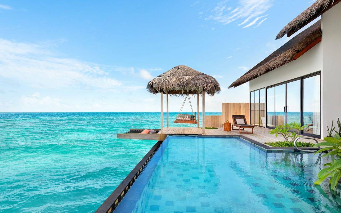 Hilton Maldives Amingiri, Two Bedroom Overwater Pool Villa