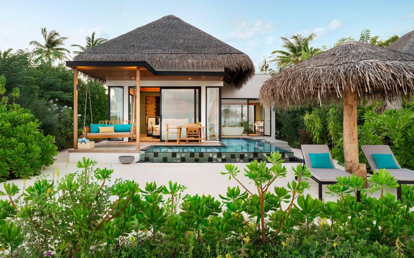 Hilton Maldives Amingiri, One Bedroom Beach Pool Villa