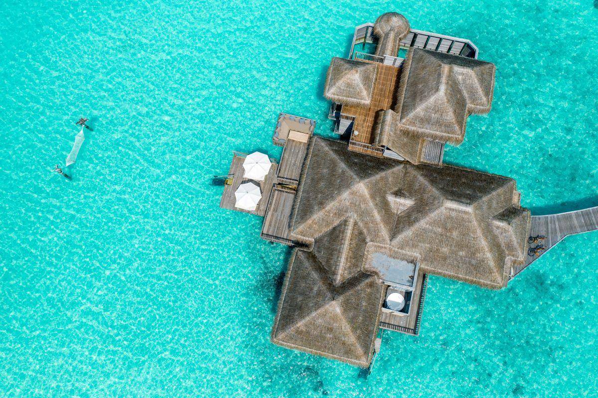 Gili Lankanfushi, Family Villa, Aerial