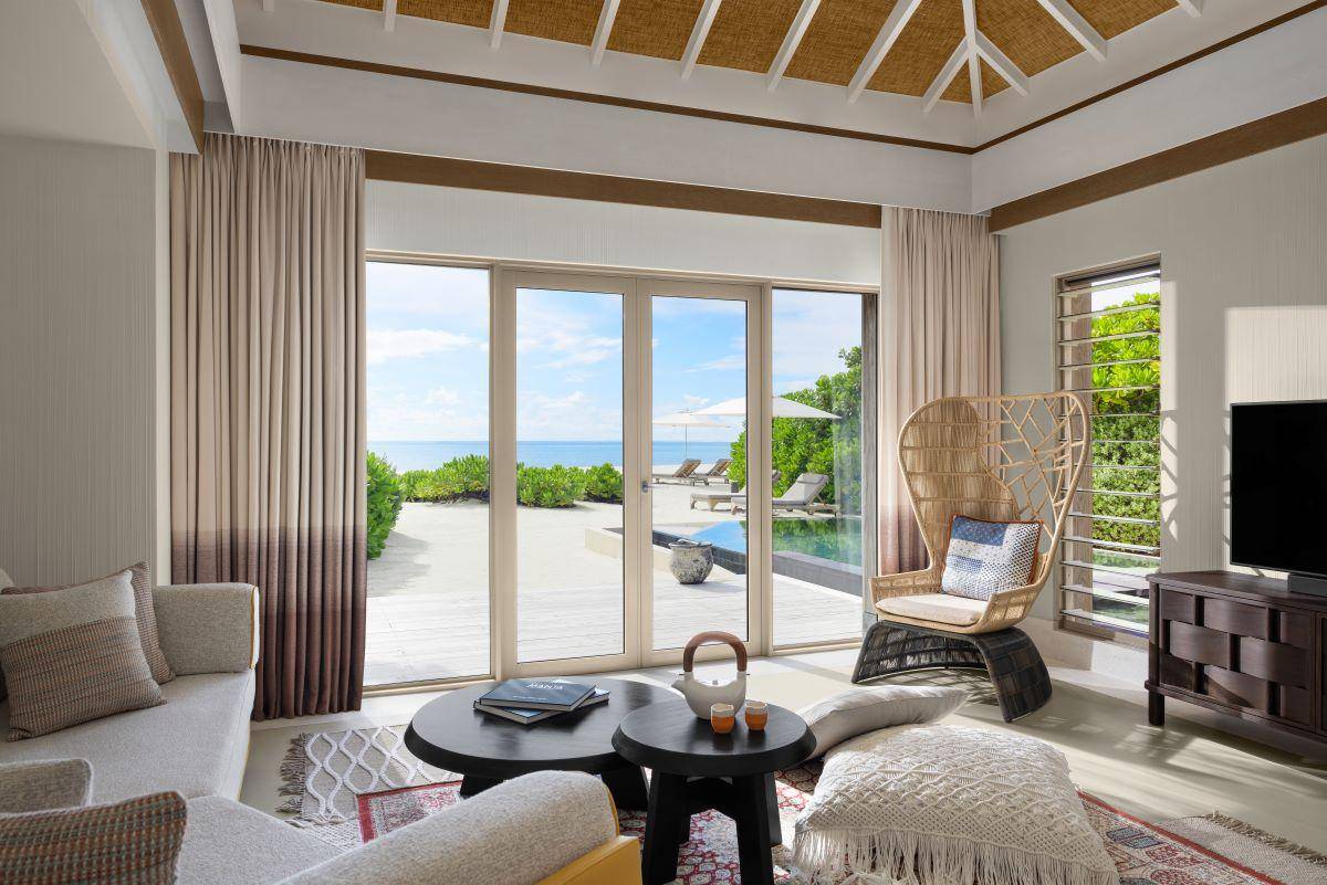 InterContinental Maldives Maamunagau Resort, One Bedroom Beach Pool Villa, Ausblick