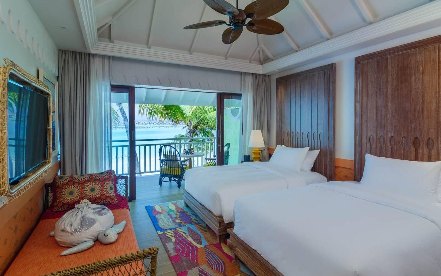 Sky Room - Twin Bed, SAii Lagoon Maldives