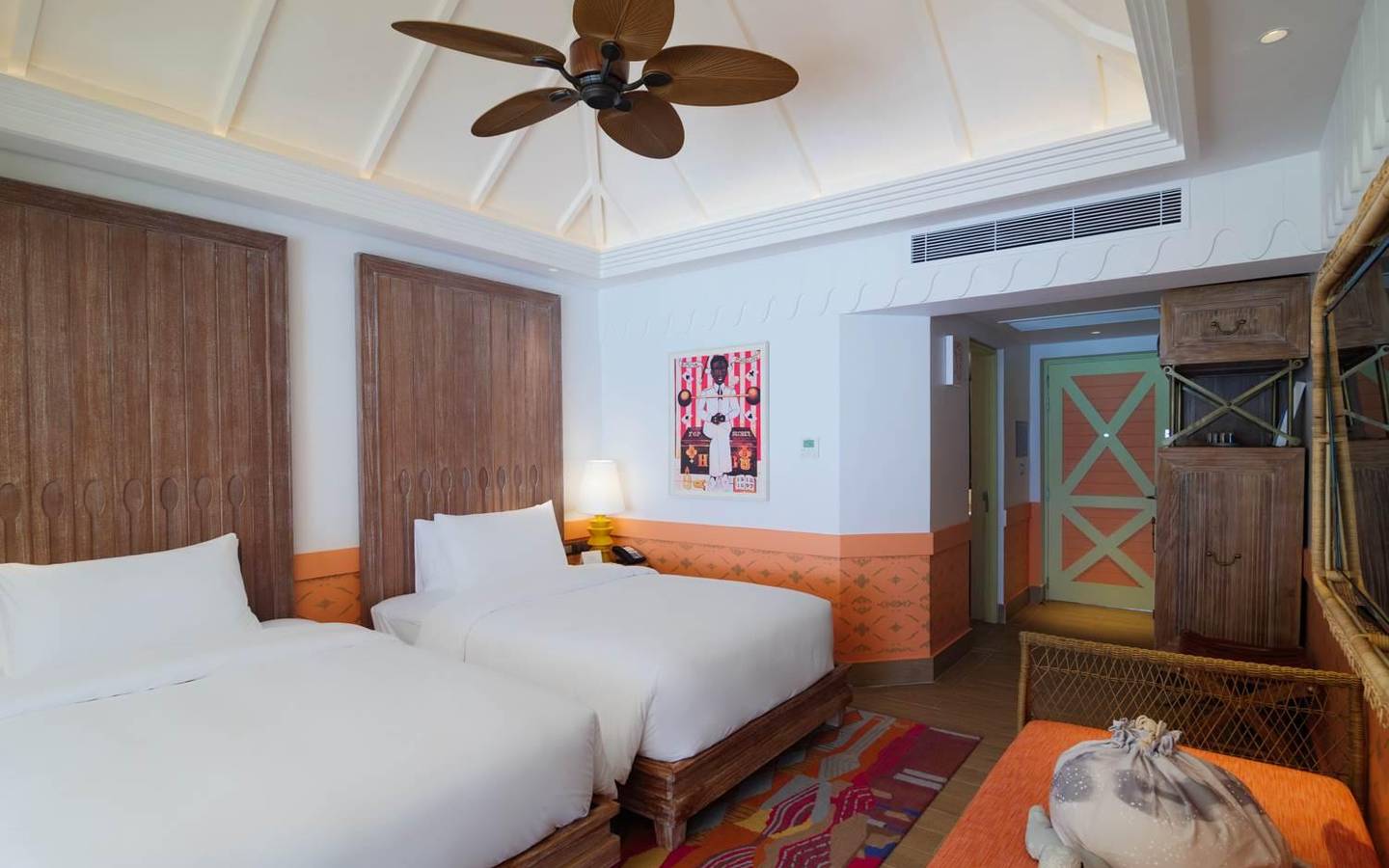 Sky Room - Twin Bed, SAii Lagoon Maldives