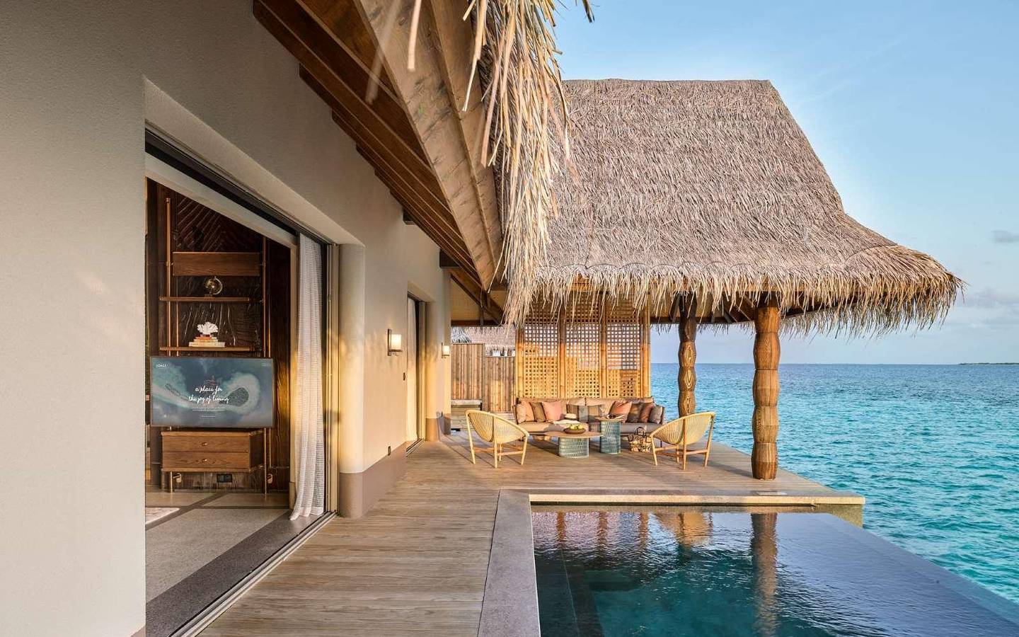 Luxury Water Villa with Pool, JOALI Maldives