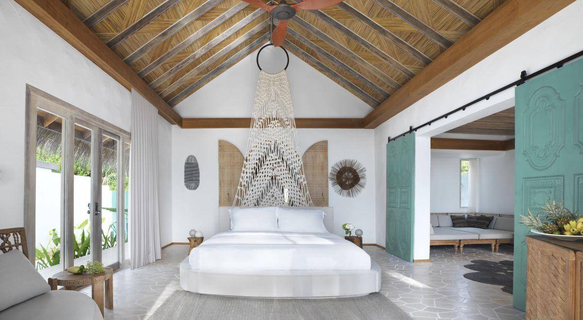 wohnen, Deluxe Beach Sunrise Villa, Fairmont Maldives Sirru Fen Fushi