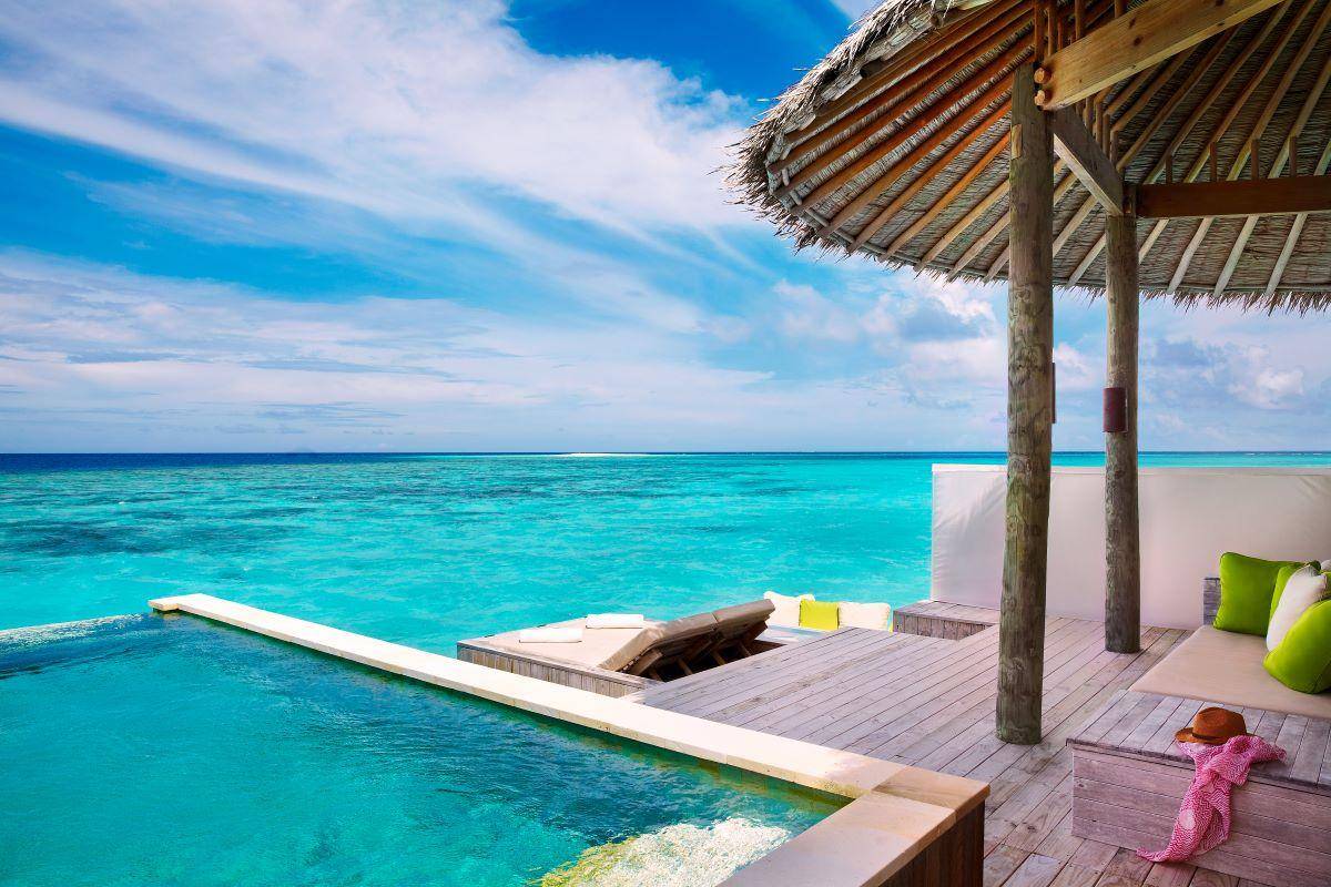 Six Senses Laamu, Ocean Water Villa with Pool, Pool