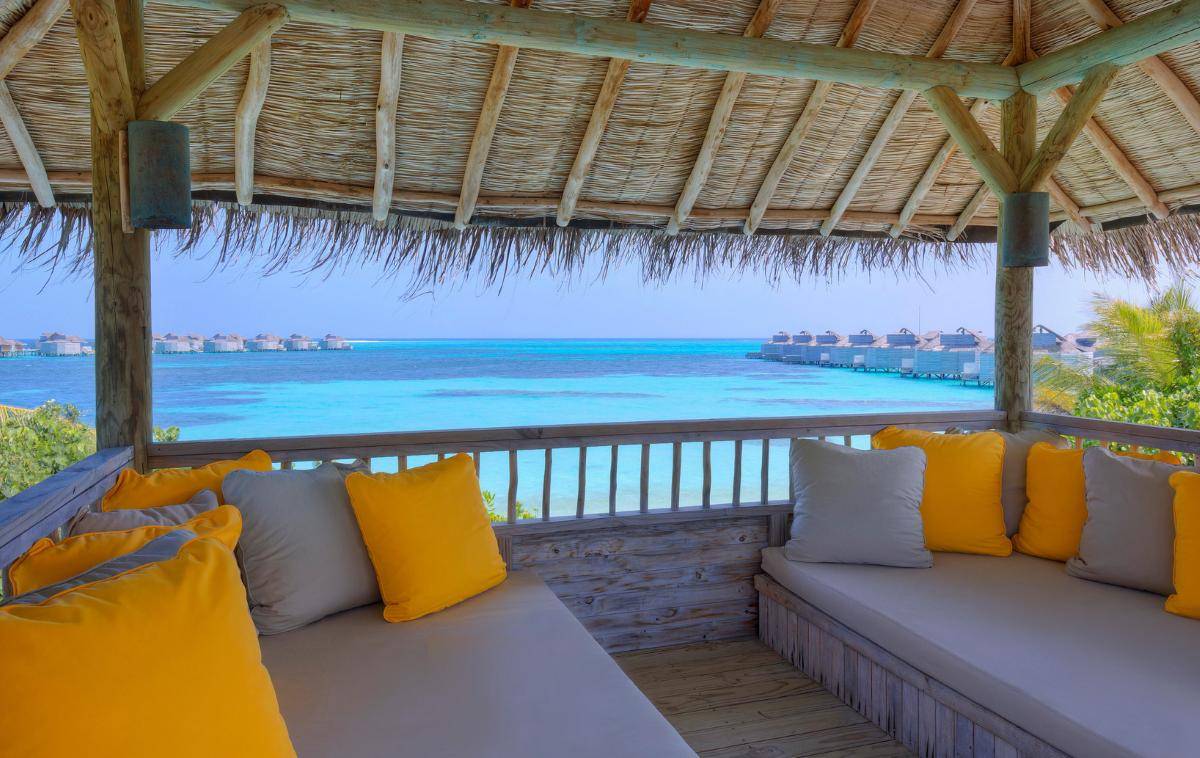 Six Senses Laamu, Two Bedroom Lagoon Beach Villa with Pool, Dachterrasse