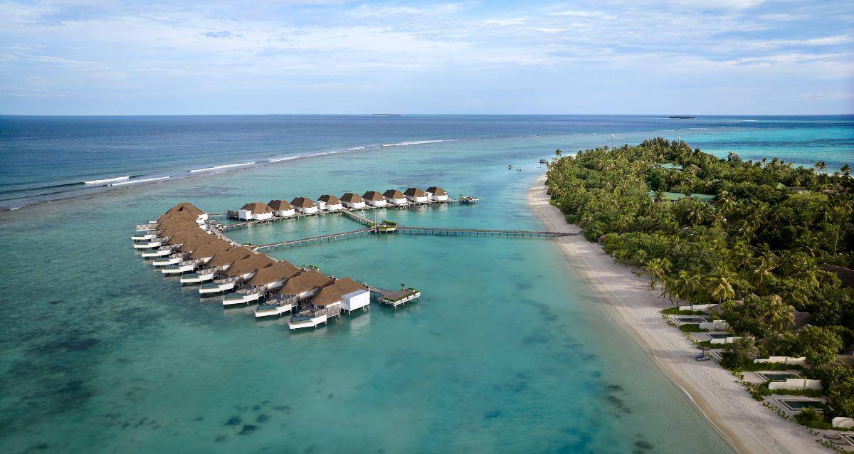 Six Senses Kanuhura, Water Villa with Pool, Luftaufnahme
