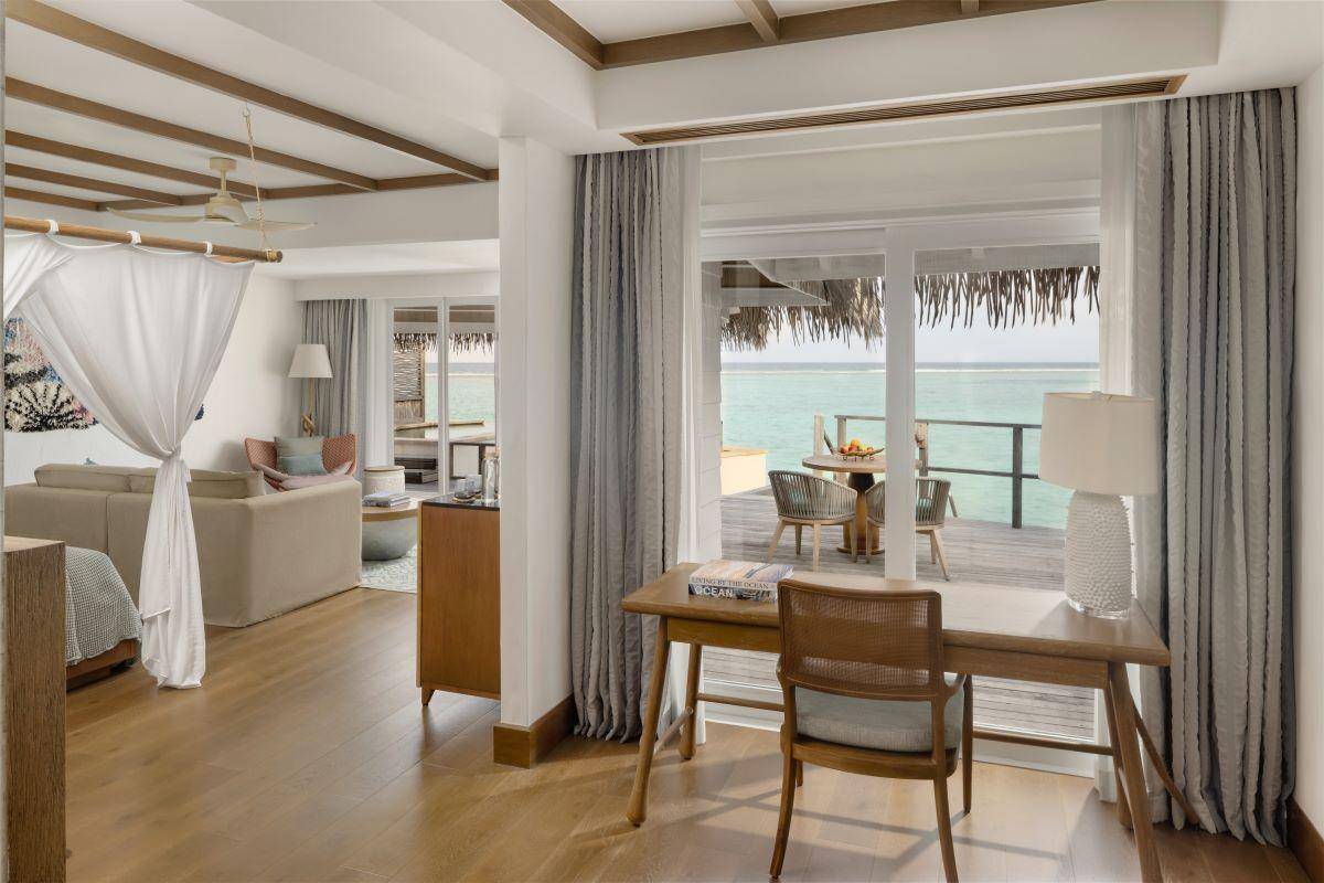 Six Senses Kanuhura, Water Villa with Pool, Wohnen