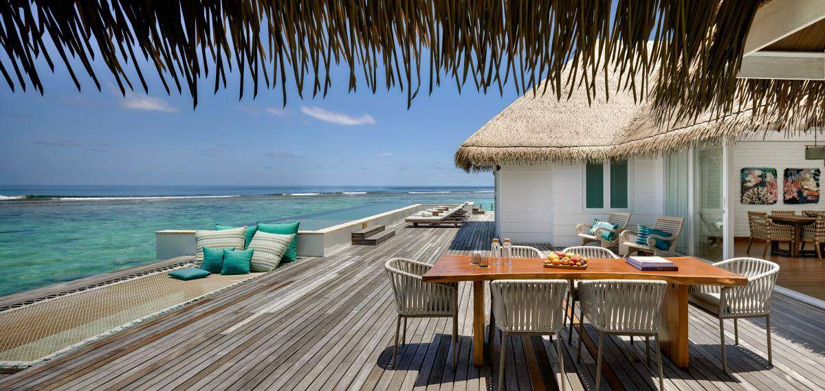 Six Senses Kanuhura, Two Bedroom Water Villa with Pool, Pool
