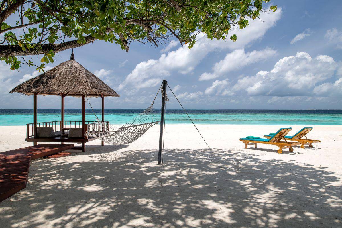 Banyan Tree Vabbinfaru, Beachfront Pool Villa, Strand