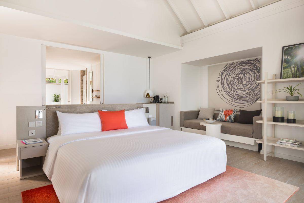 Lux* South Ari Atoll, Beach Villa, Schlafen
