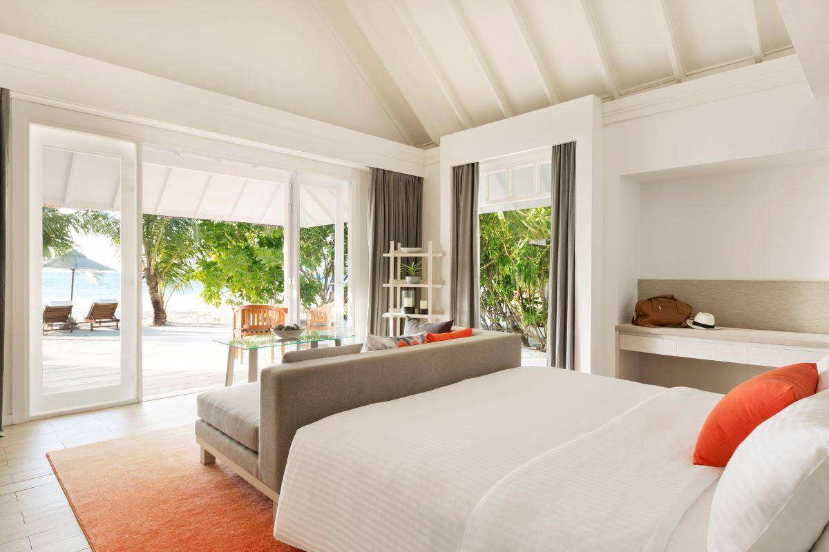 Lux* South Ari Atoll, Beach Pool Villa, Schlafen