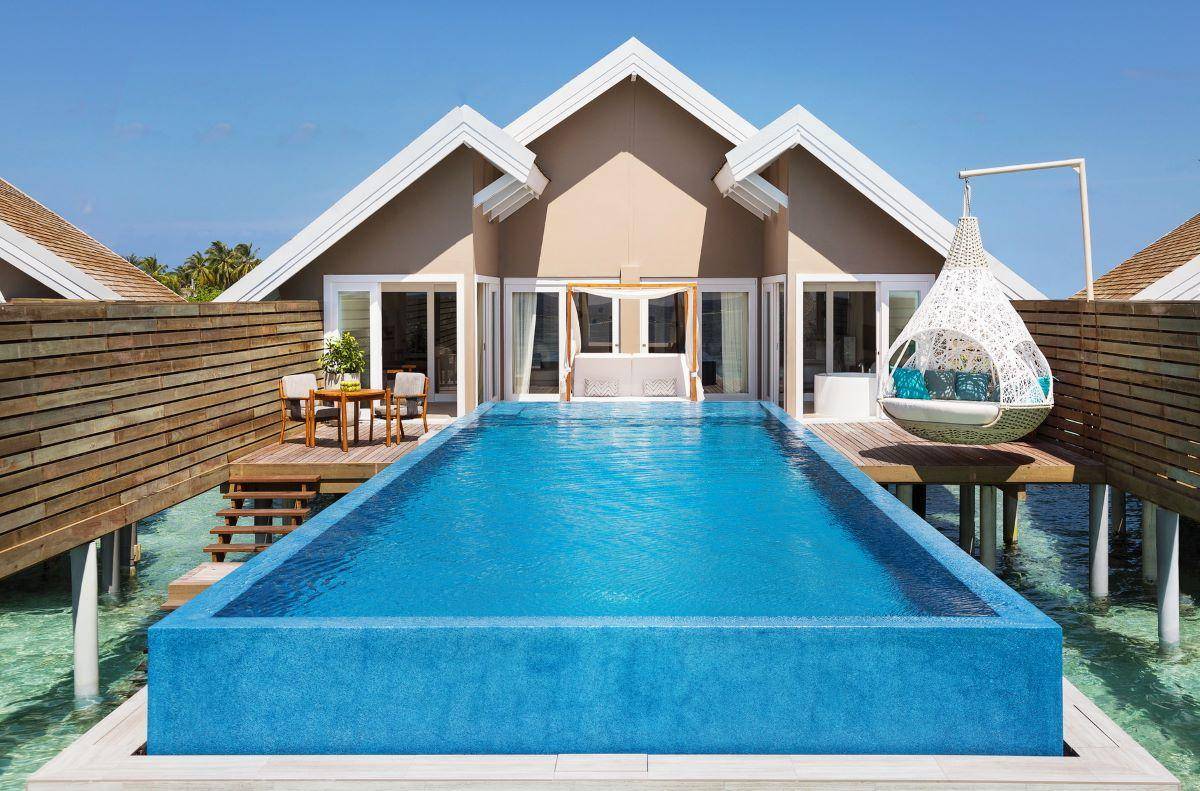 Lux* South Ari Atoll, Temptation Pool Water Villa, Außenansicht