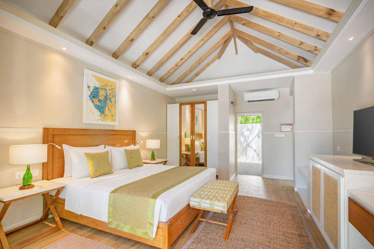 Ellaidhoo Maldives by Cinnamon, Beach Bungalow, Schlafen
